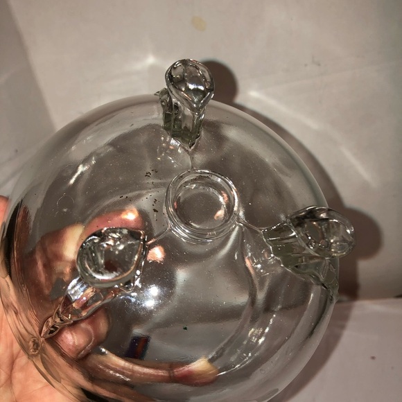 Vintage WJ Hughes cornflower pattern, 1950s, three foot bowl to display flowers. - Picture 3 of 6